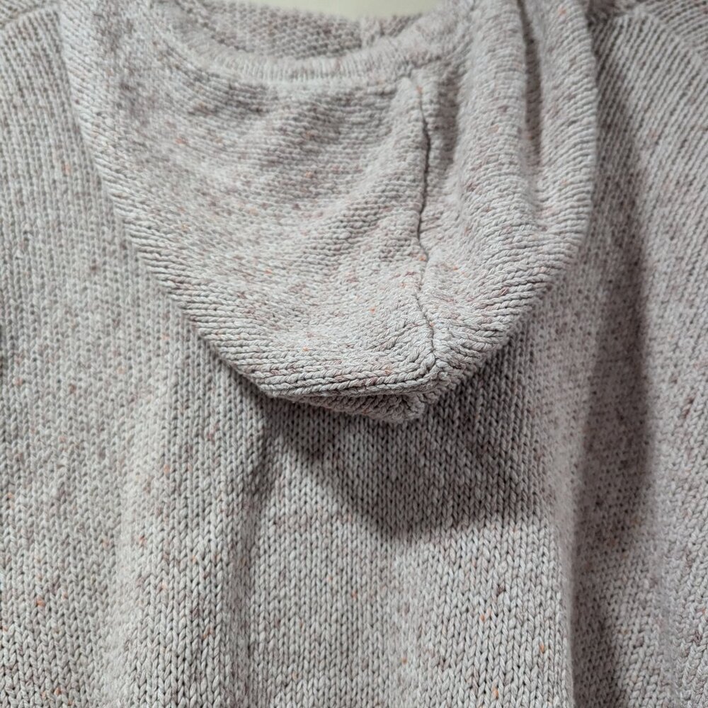 Universal Thread Tan Knit V-Neck Pullover Chunky … - image 3